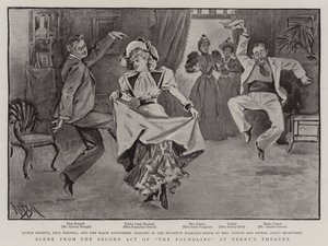 Scene from the Second Act of The Foundling at Terry